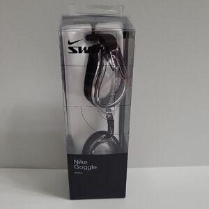 2 For $22 Nike Black Swim Goggles